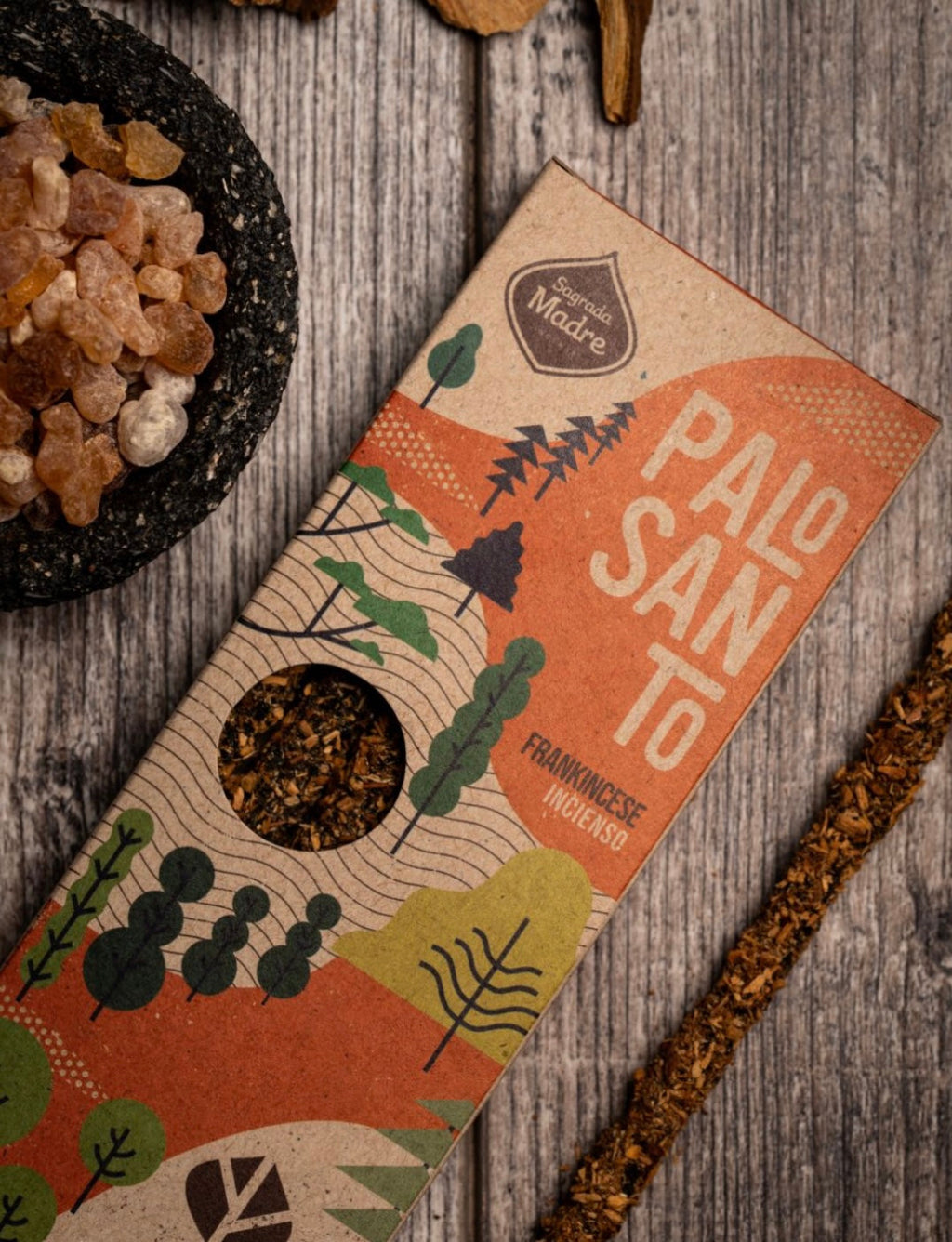 Frankincense Palo Santo Incense Sticks – Sacred Resin & Wood Incense for Cleansing & Spiritual Practice
