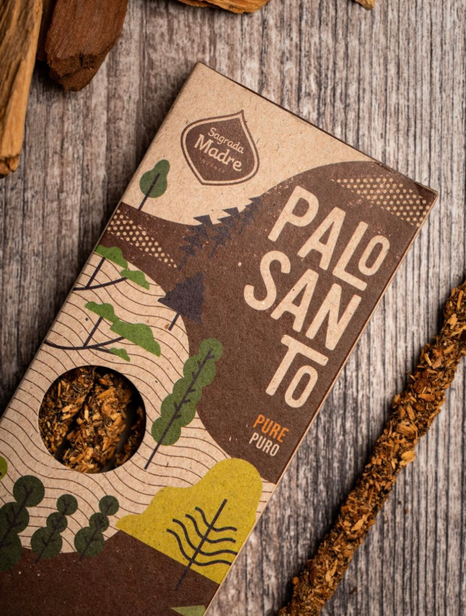 Pure Palo Santo Incense Sticks – Sustainably Sourced Sacred Wood Incense for Cleansing & Ritual