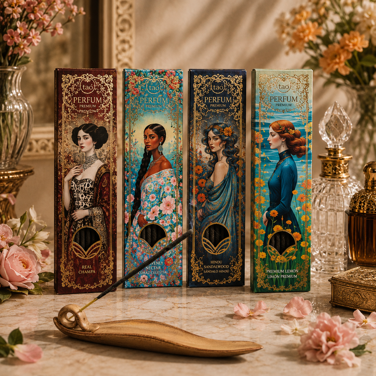 Tao Premium Incense Collection – Luxury Incense Sticks Set for Meditation