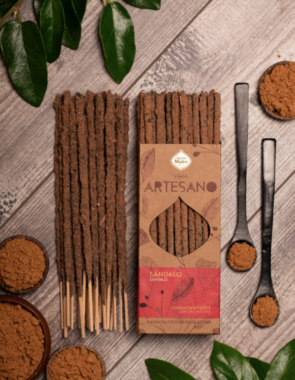 Sandalwood Incense Sticks 30-Pack – Pure Sandalwood Incense for Meditation