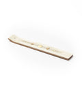 Indukala Moon Phase Incense Holder - Hand Carved Bone