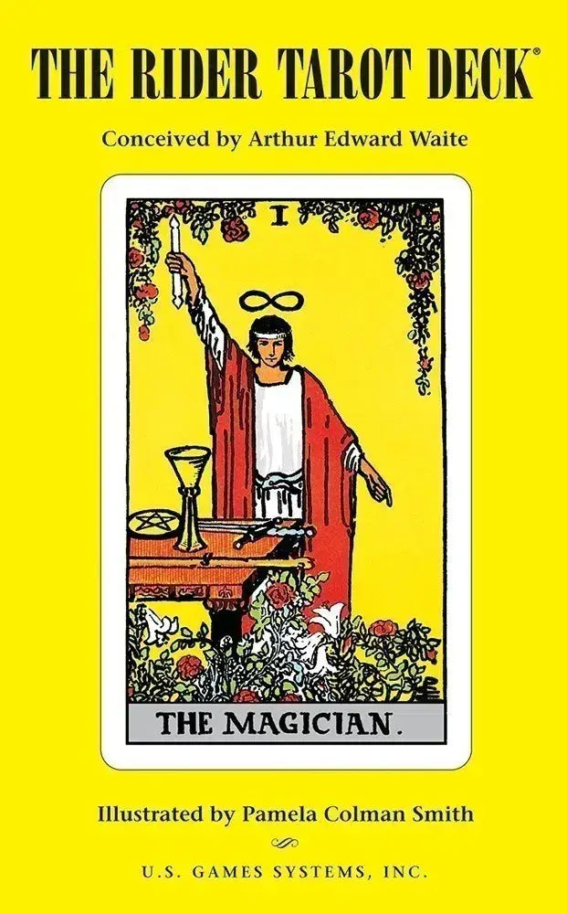 Rider-Waite Tarot Deck Premier Edition – Classic 78-Card Beginner Tarot Set by Pamela Colman Smith