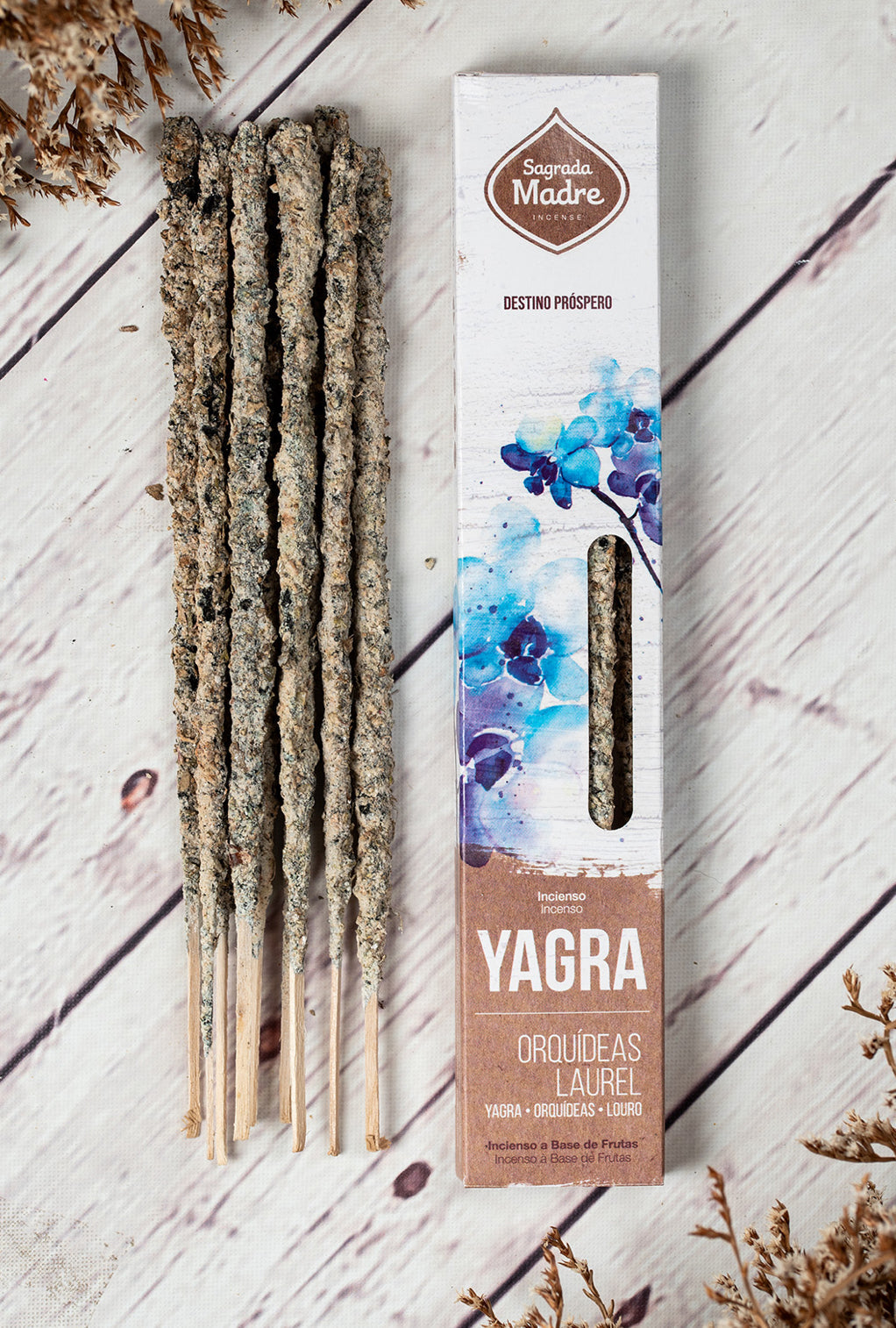 Flower Yagra Incense Collection – Floral Artisan Incense Sticks Set for Ritual & Home Fragrance