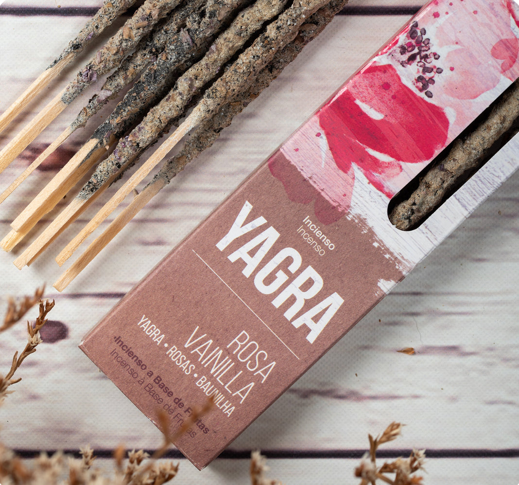 Flower Yagra Incense Collection – Floral Artisan Incense Sticks Set for Ritual & Home Fragrance
