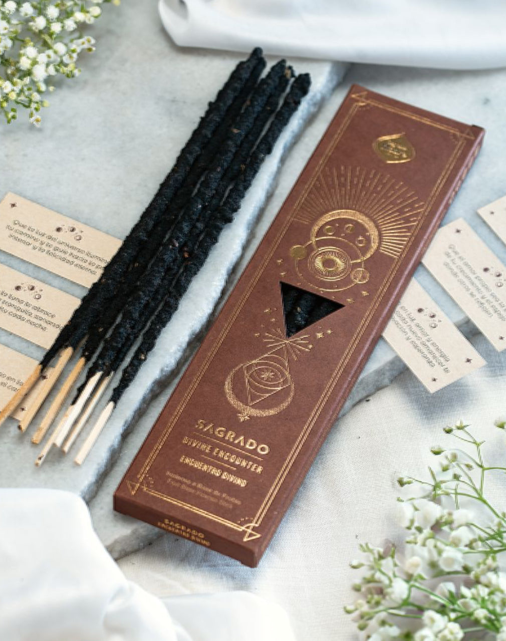 Divine Encounter Sacred Incense Sticks – Spiritual Ritual Incense for Meditation & Prayer