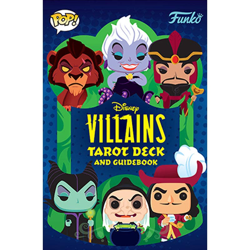 Funko Disney Villains Tarot Deck & Guidebook – Official 78-Card Disney Collector's Tarot Set
