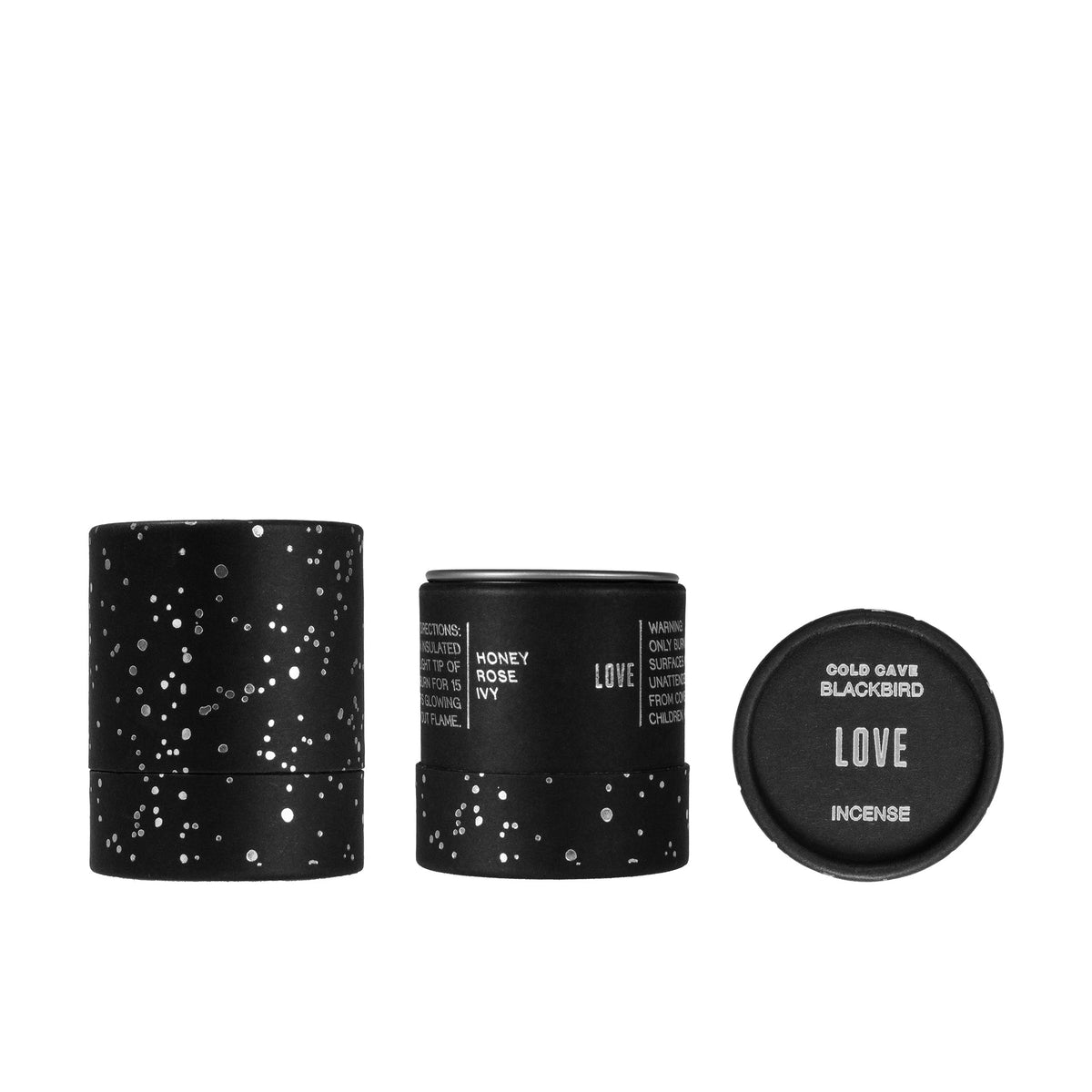 Blackbird Love Incense – Romantic Artisan Hand-Rolled Incense Cones for Ritual & Meditation