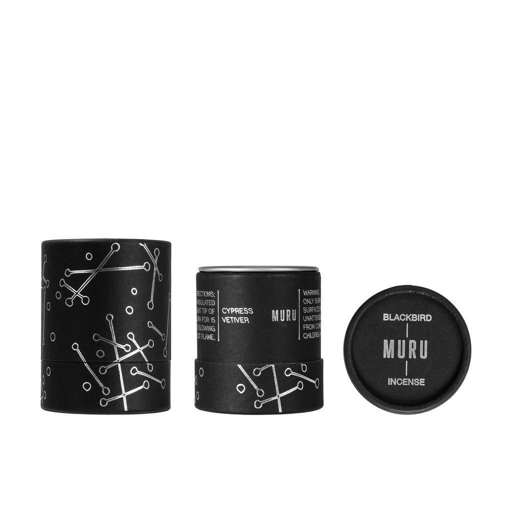 Blackbird Muru Incense – Artisan Hand-Rolled Incense Cones for Meditation & Ritual
