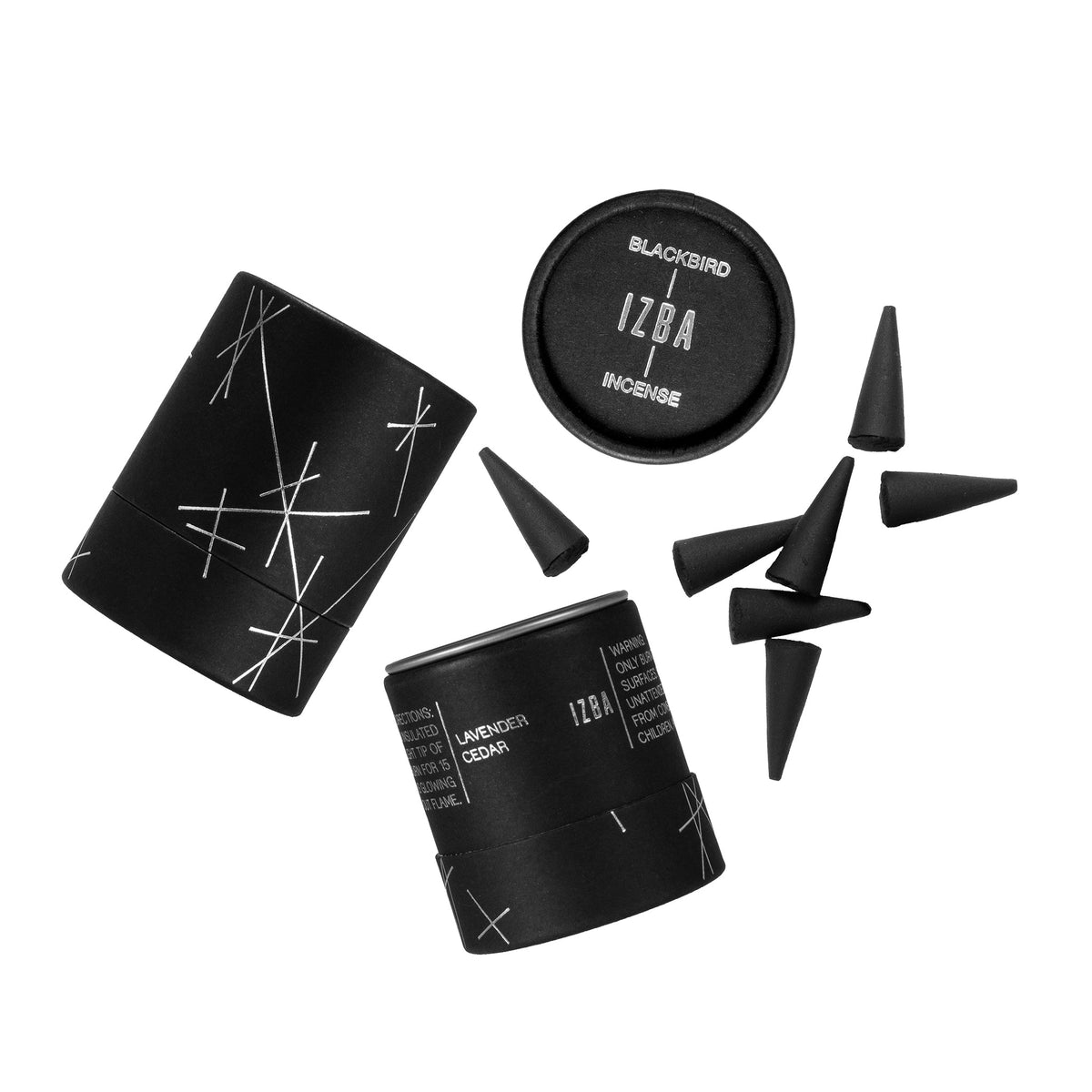 Blackbird Izba Incense – Artisan Hand-Rolled Incense Cones for Meditation & Ritual
