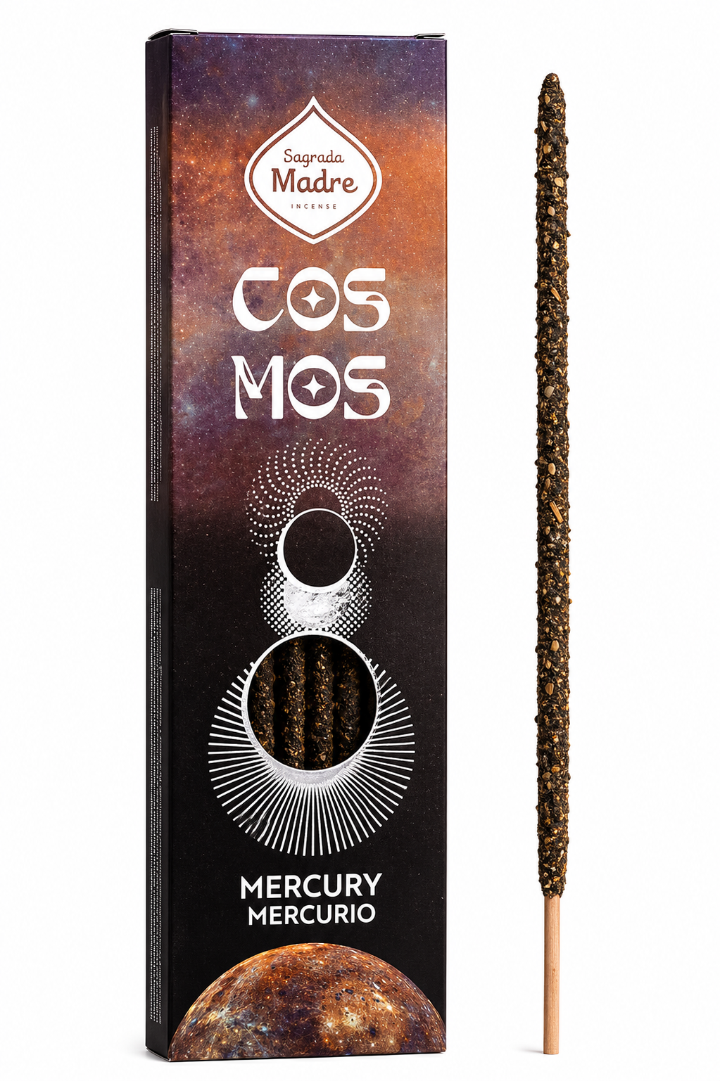 Mercury Cosmos Incense Sticks – Planetary Ritual Incense for Communication & Mental Clarity