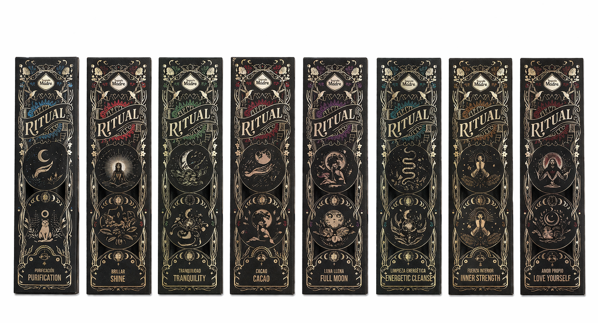 Ritual Incense Collection – Spiritual Witchcraft Incense Sticks Set for Altar, Meditation & Cleansing