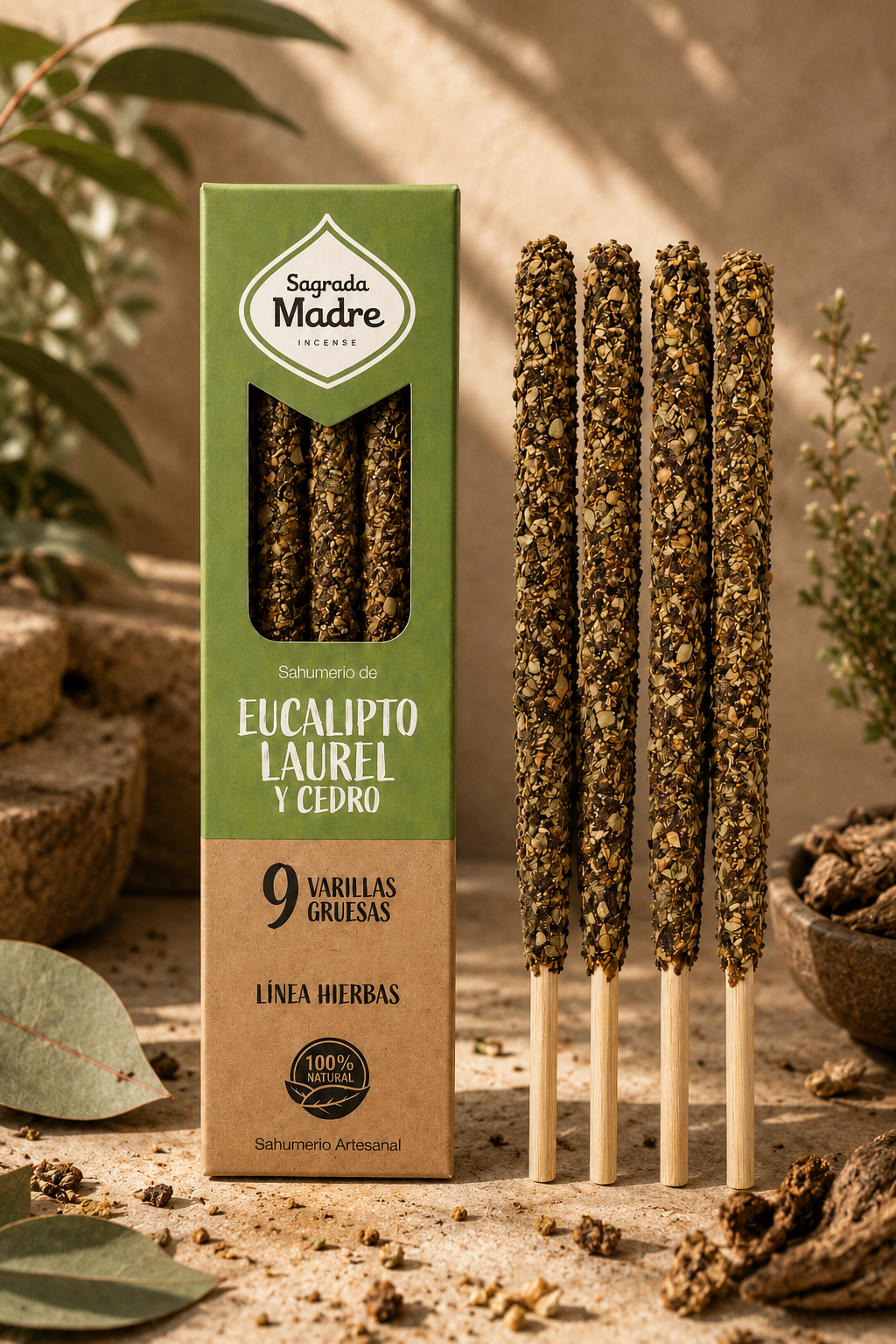 Herb & Resin Incense Collection – Natural Botanical Incense Set for Ritual