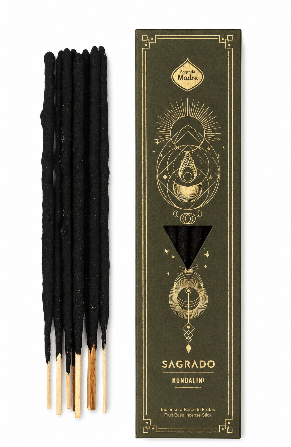 Kundalini Sacred Incense Sticks – Spiritual Ritual Incense for Energy Awakening & Meditation