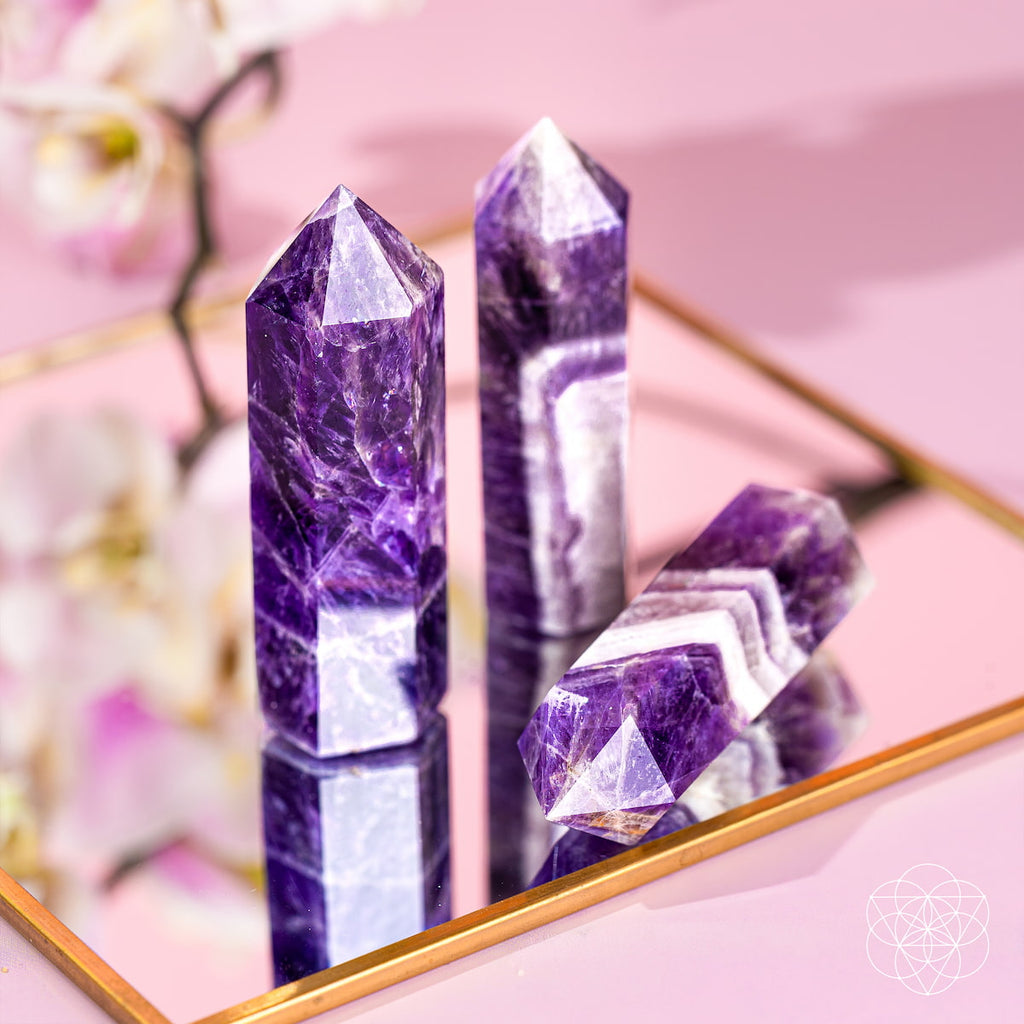 Chevron Amethyst Point