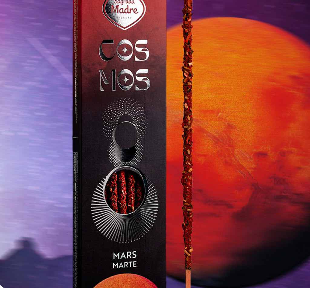 Mars Cosmos Incense Sticks – Planetary Ritual Incense for Strength