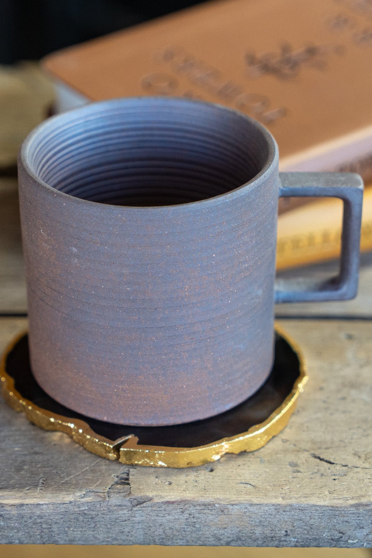 Rustic Ceramic Espresso Mug | Handmade Minimalist Stoneware Cup | Modern Pottery Tea Mug