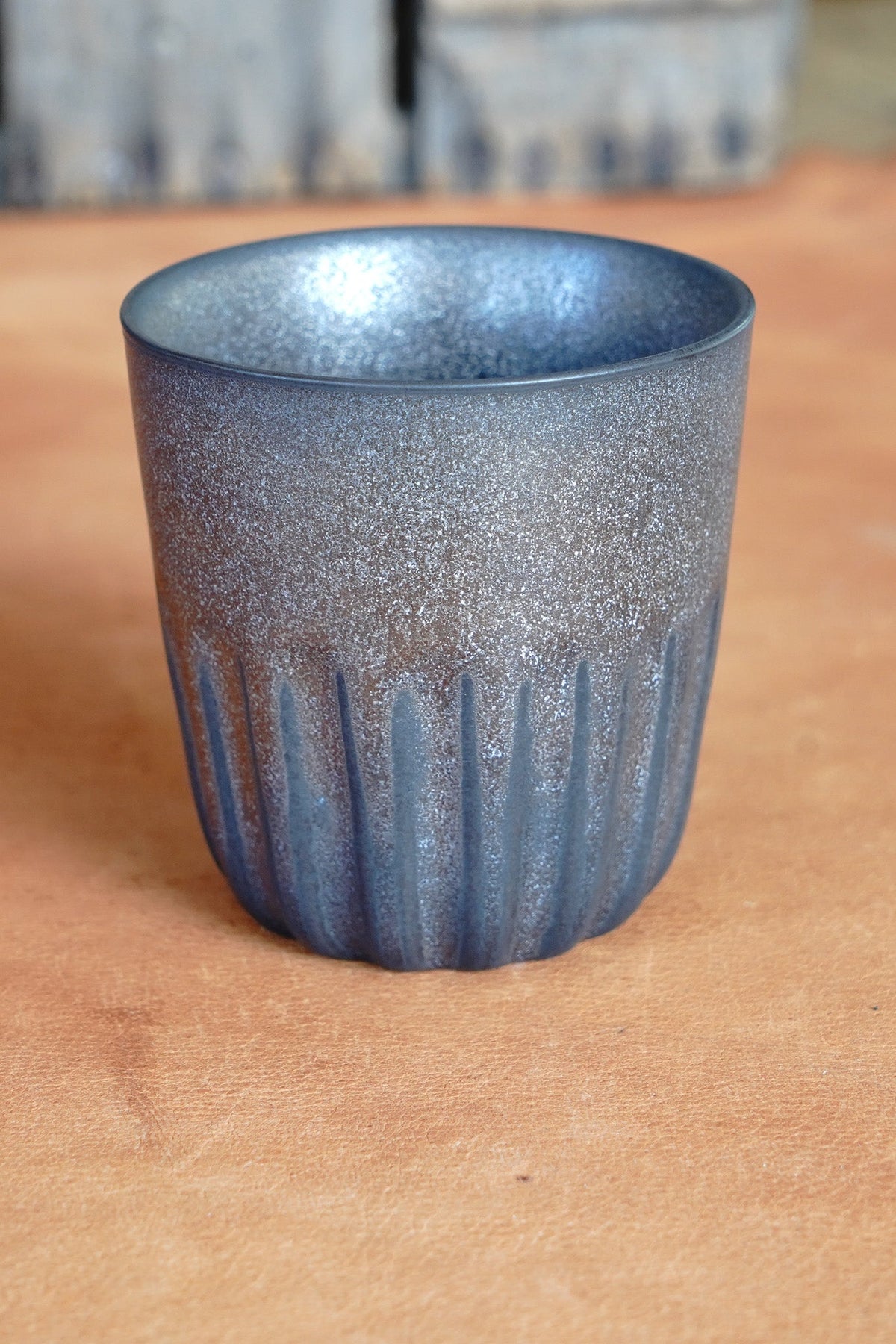 Textured Campfire Bronze Mug