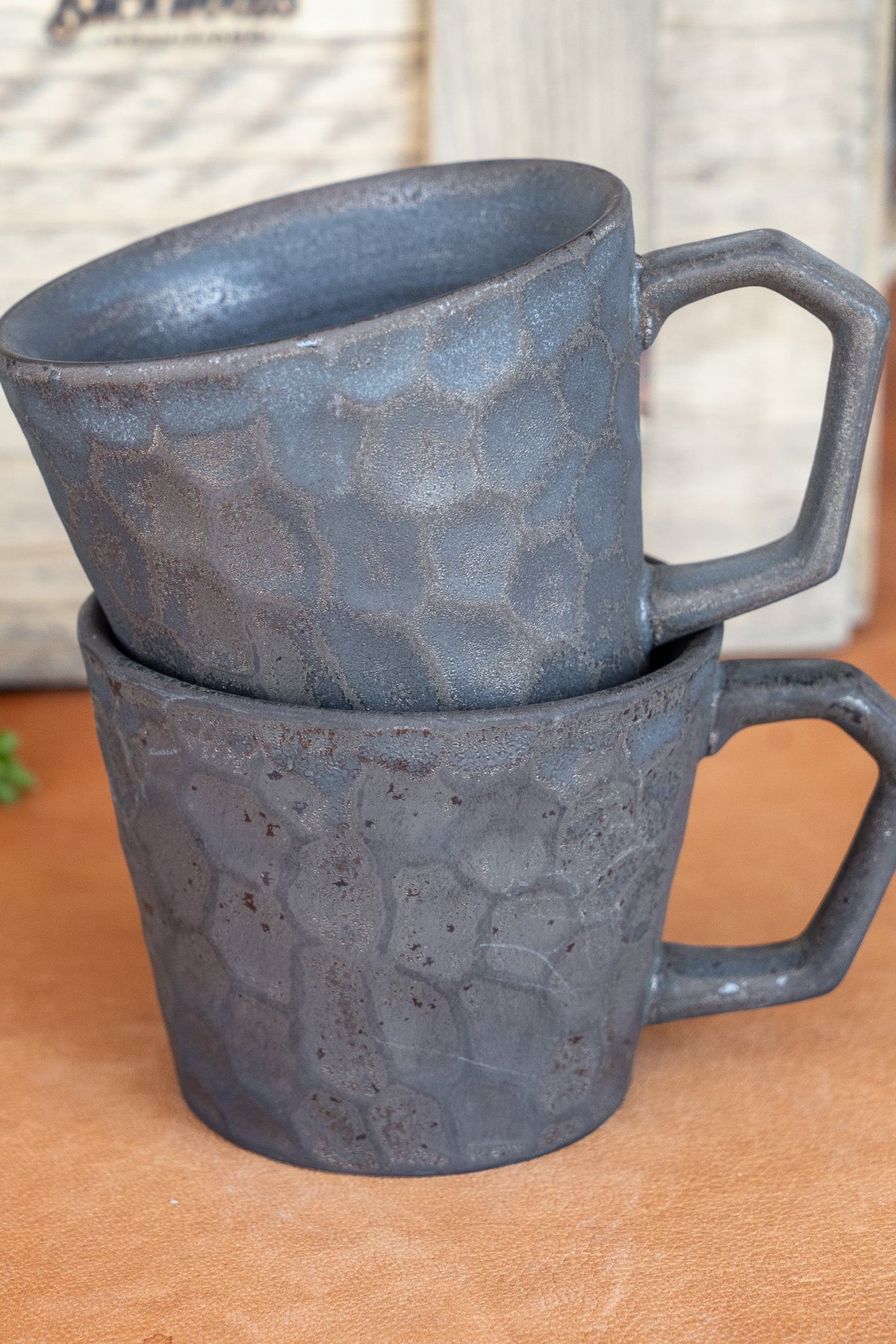 Industrial Matte Handmade Textured Mug