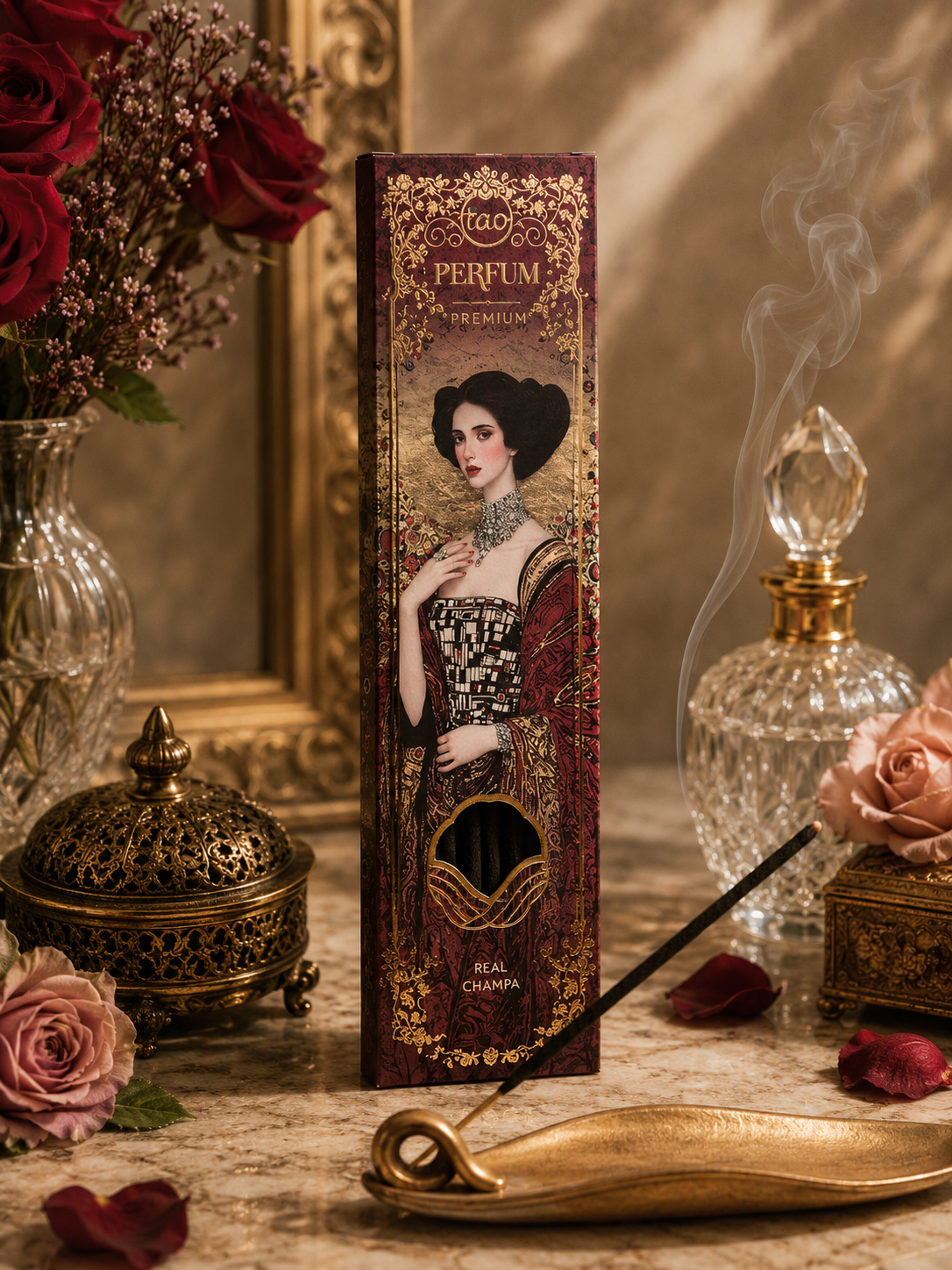 Nag Champa Tao Premium Incense Sticks – Luxury Nag Champa Incense for Meditation & Ritual