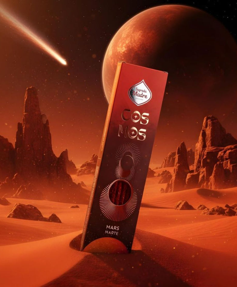 Mars Cosmos Incense Sticks – Planetary Ritual Incense for Strength