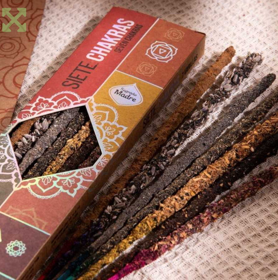 7 Chakra Incense Collection – Variety Chakra Balancing Incense Sticks Set for Meditation & Healing