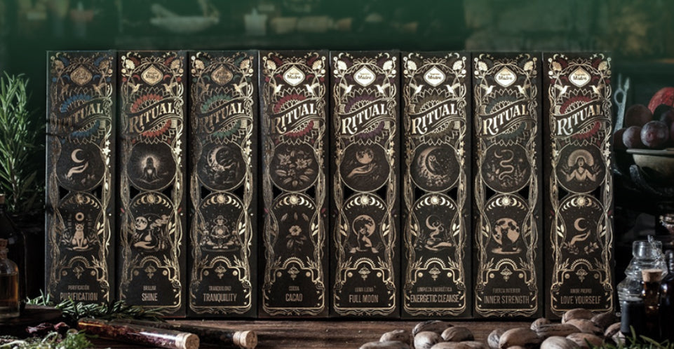 Ritual Incense Collection – Spiritual Witchcraft Incense Sticks Set for Altar, Meditation & Cleansing