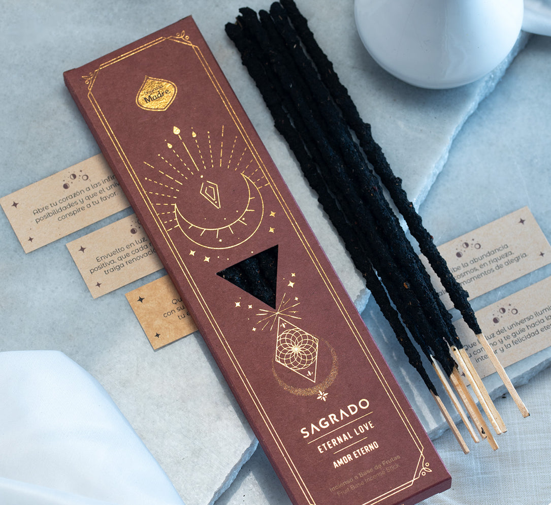 Eternal Love Sacred Incense Sticks – Romantic Spiritual Ritual Incense for Meditation & Altar