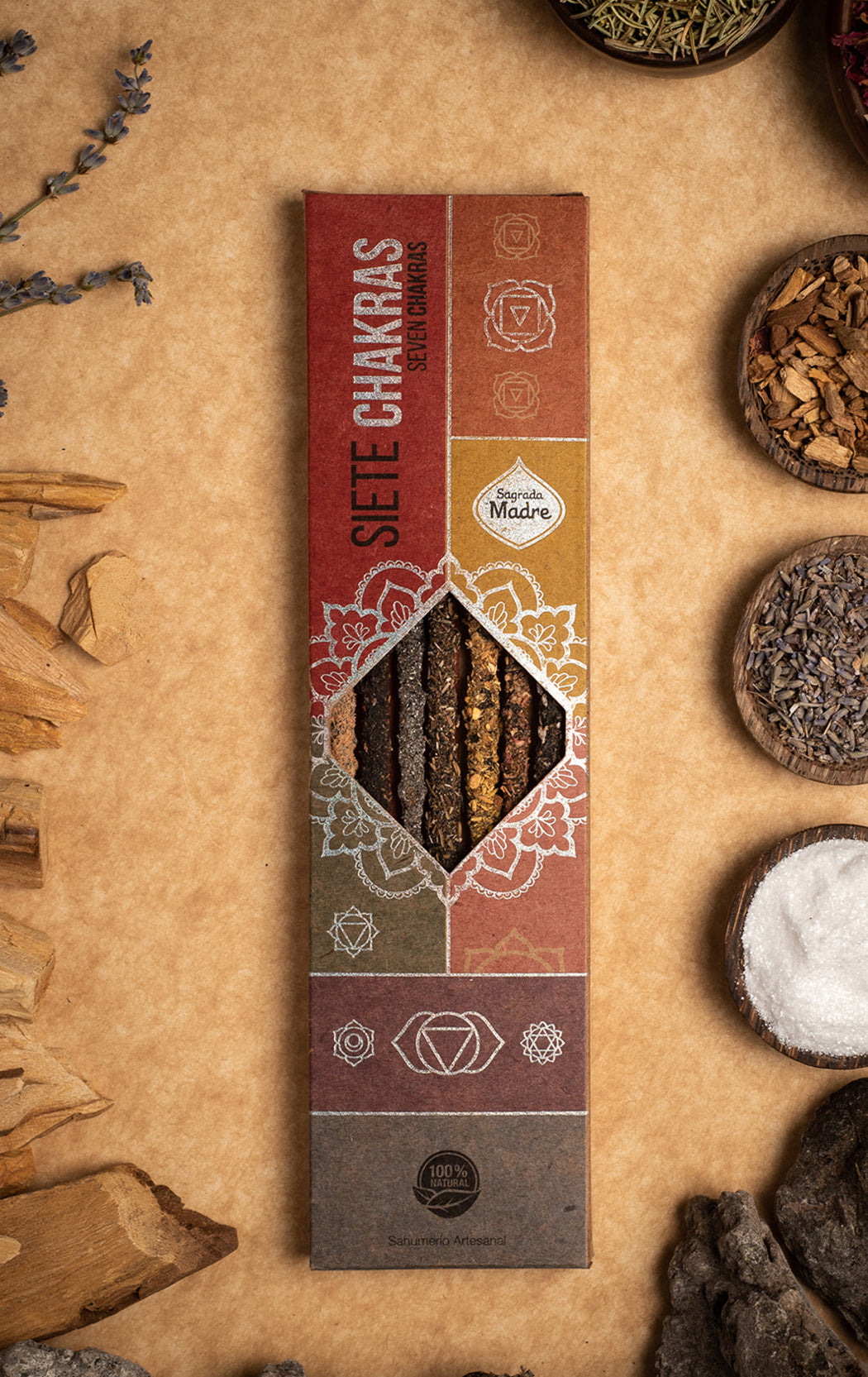 7 Chakra Incense Collection – Variety Chakra Balancing Incense Sticks Set for Meditation & Healing