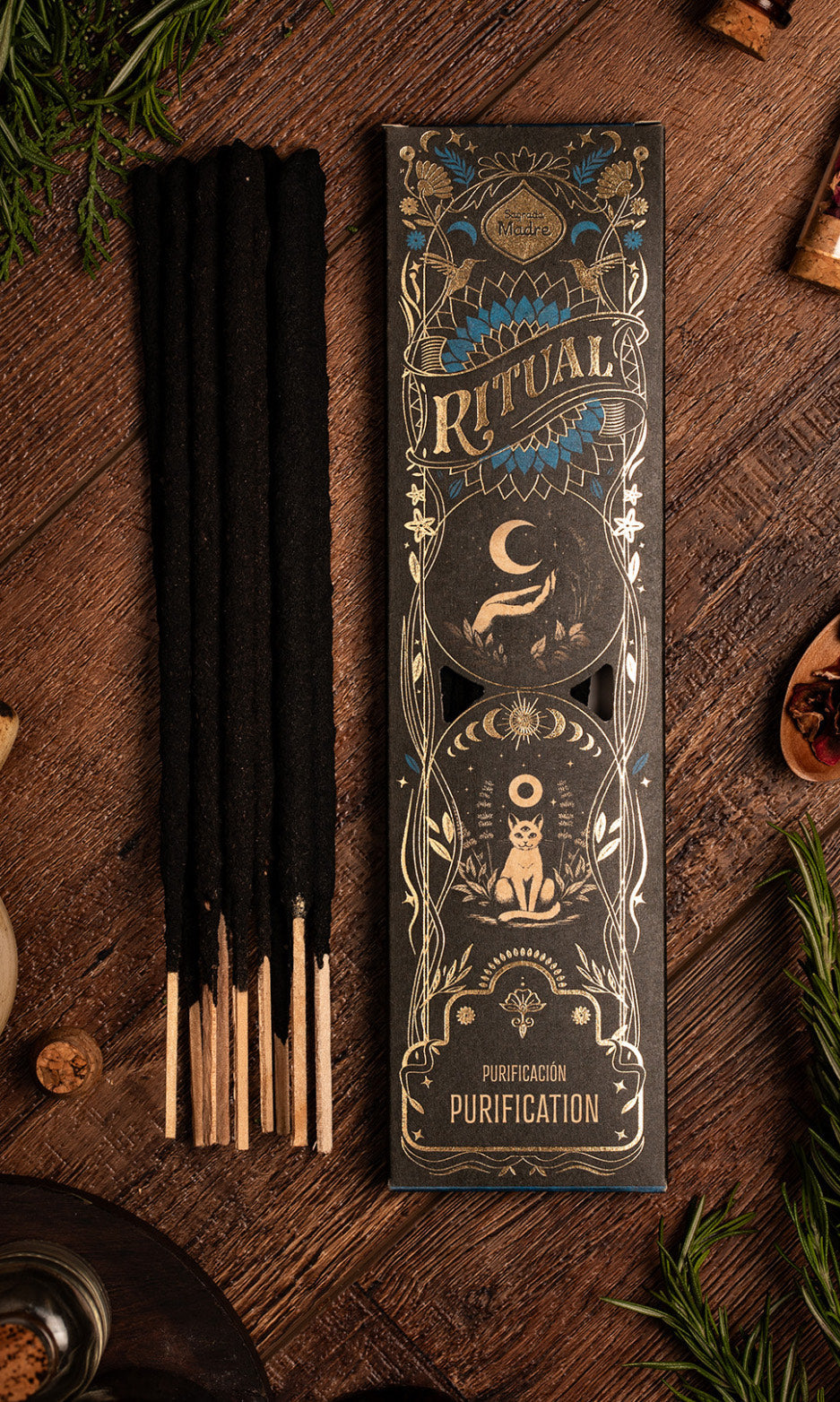 Ritual Incense Collection – Spiritual Witchcraft Incense Sticks Set for Altar, Meditation & Cleansing
