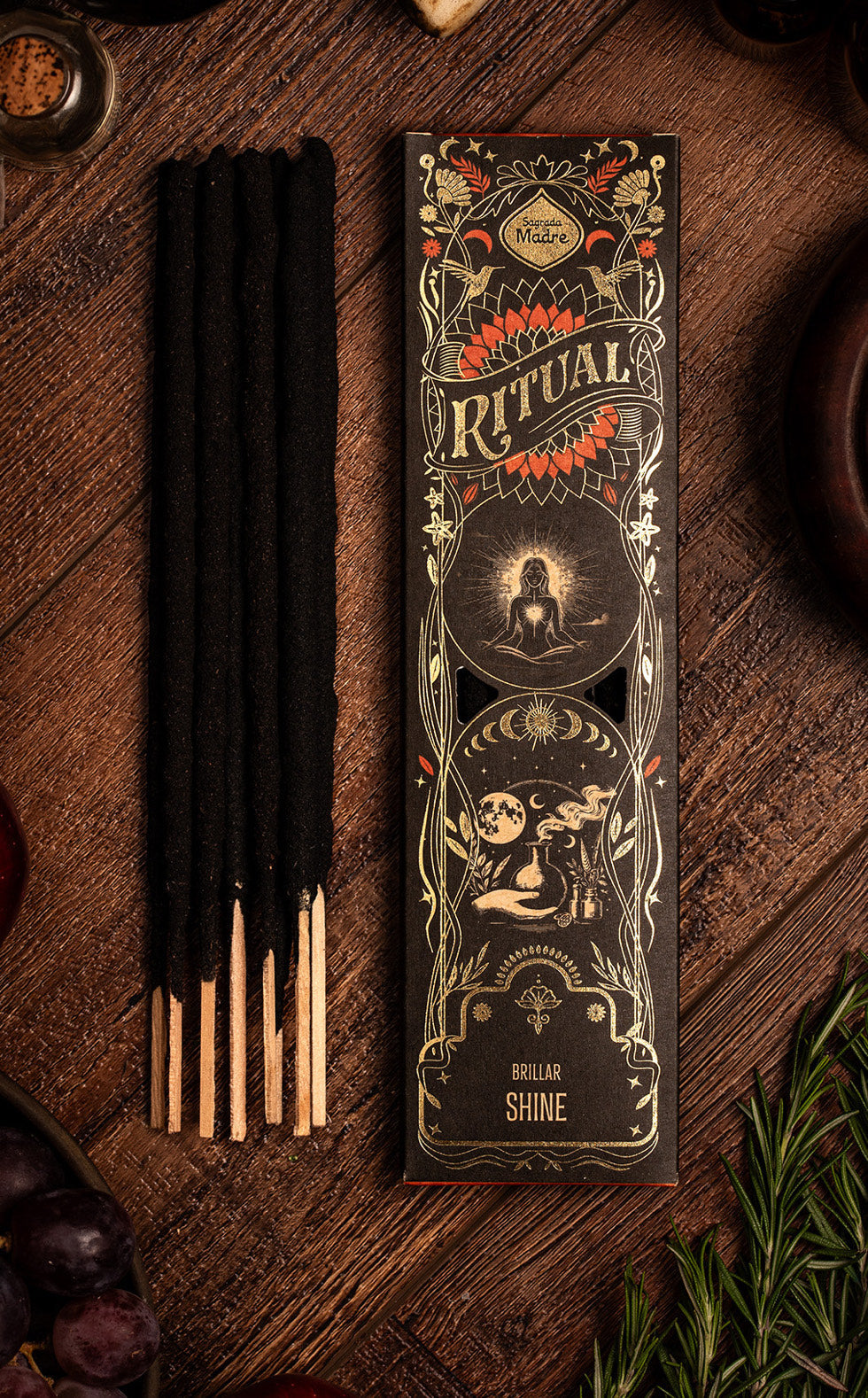 Ritual Incense Collection – Spiritual Witchcraft Incense Sticks Set for Altar, Meditation & Cleansing