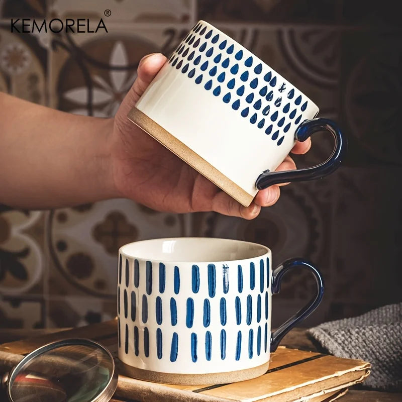 Nordic Ceramic Coffee Tea Mug 12 oz