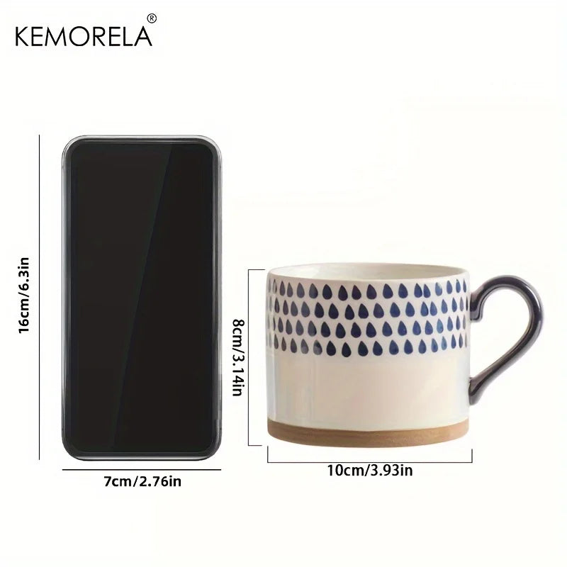 Nordic Ceramic Coffee Tea Mug 12 oz