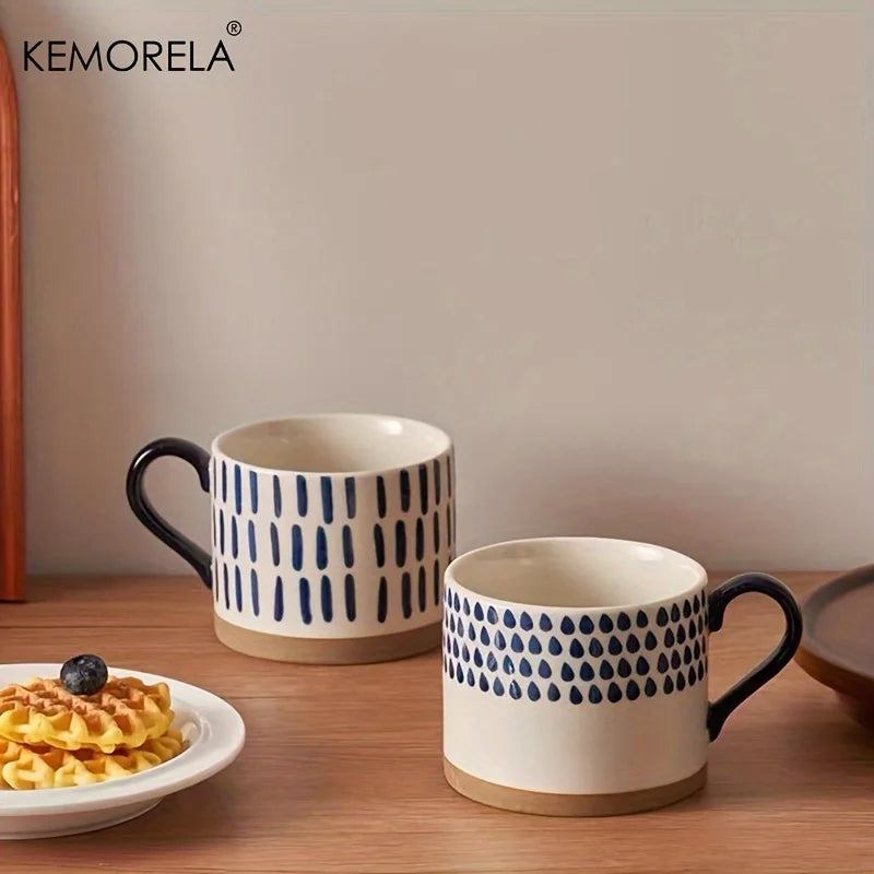 Nordic Ceramic Coffee Tea Mug 12 oz