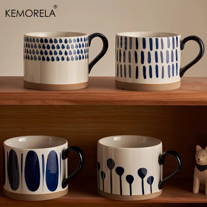 Nordic Ceramic Coffee Tea Mug 12 oz