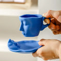 Face Art Ceramic Tea Coffee Cup 3 oz