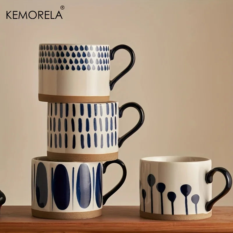 Nordic Ceramic Coffee Tea Mug 12 oz