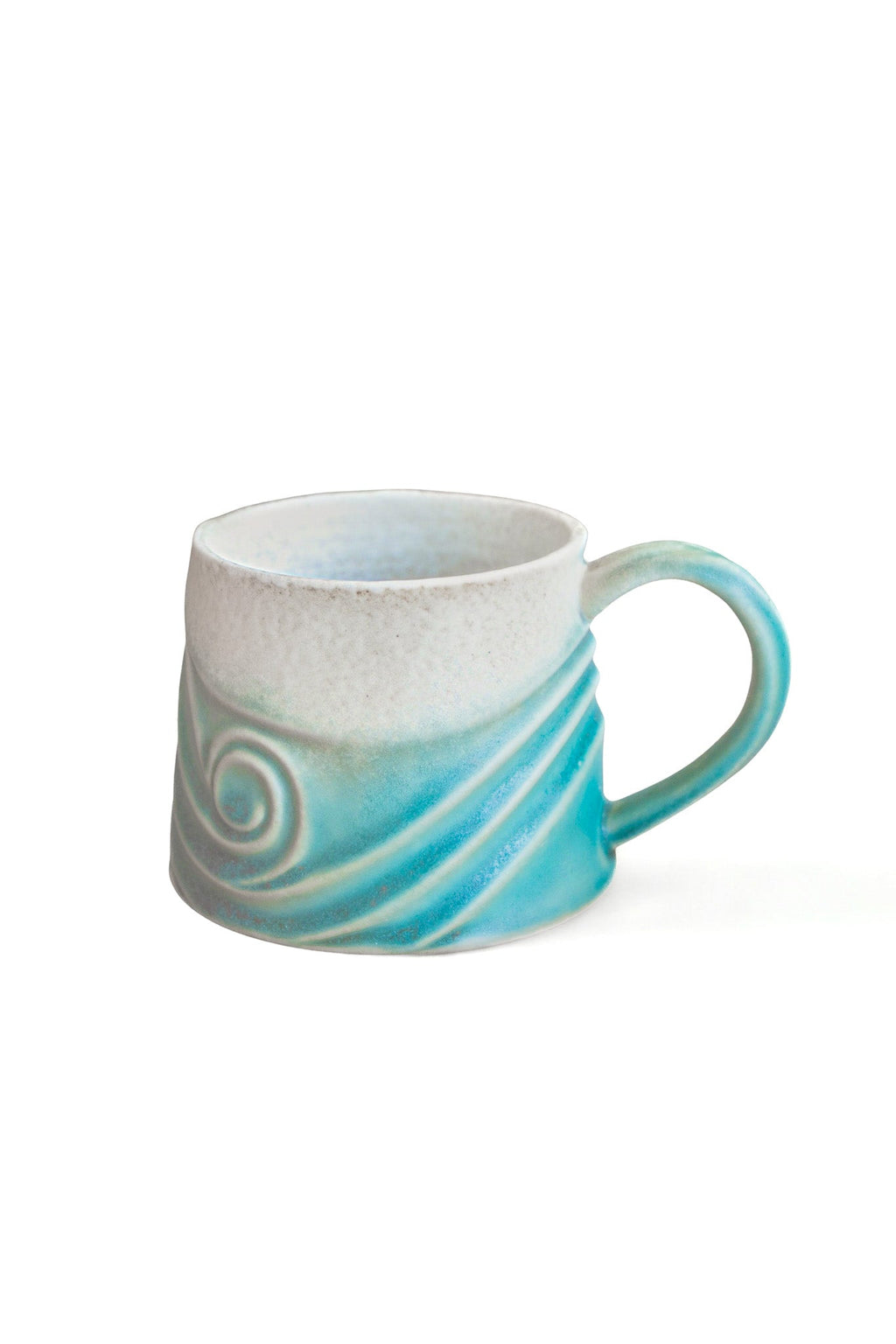 Boho Coastal Wave Ceramic Mug