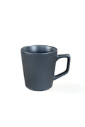 Minimalist Matte Mug | Modern Ceramic Cup | Ribbed Coffee Drinkware
