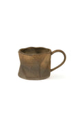 Sculpted Rustic Ceramic Mug