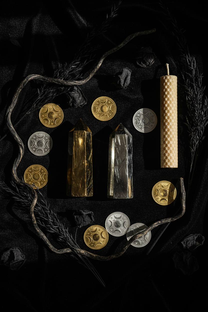 Gold & Silver Sheen Obsidian
