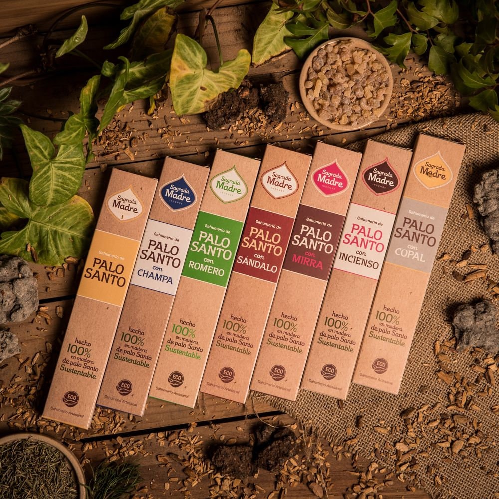 Palo Santo Incense Collection – Sacred Wood Incense Sticks Set for Cleansing