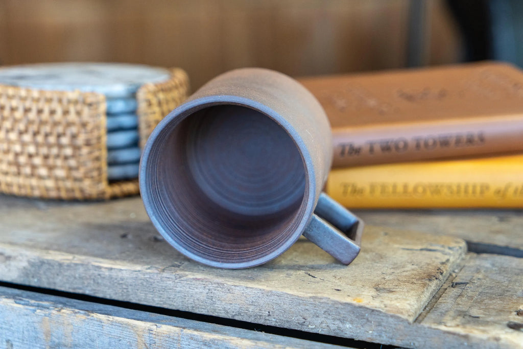 Rustic Ceramic Espresso Mug | Handmade Minimalist Stoneware Cup | Modern Pottery Tea Mug