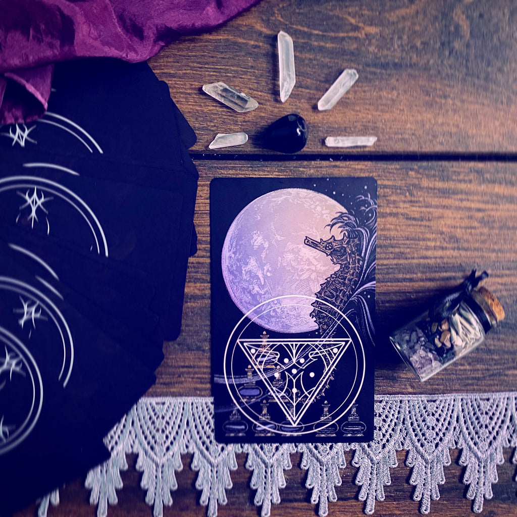 The Nameless One Tarot & Oracle Deck – Witchy Spiritual Divination Deck & Guidebook