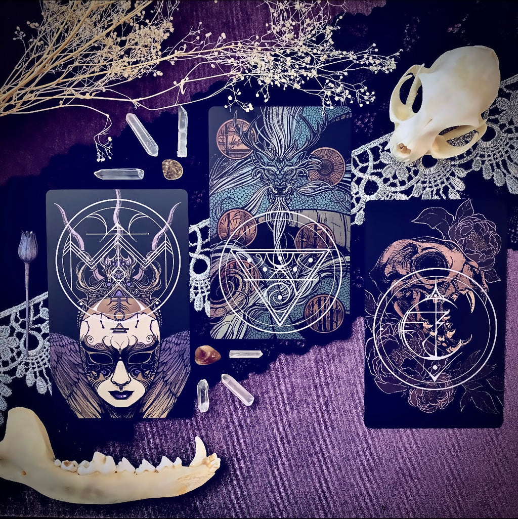 The Nameless One Tarot & Oracle Deck – Witchy Spiritual Divination Deck & Guidebook