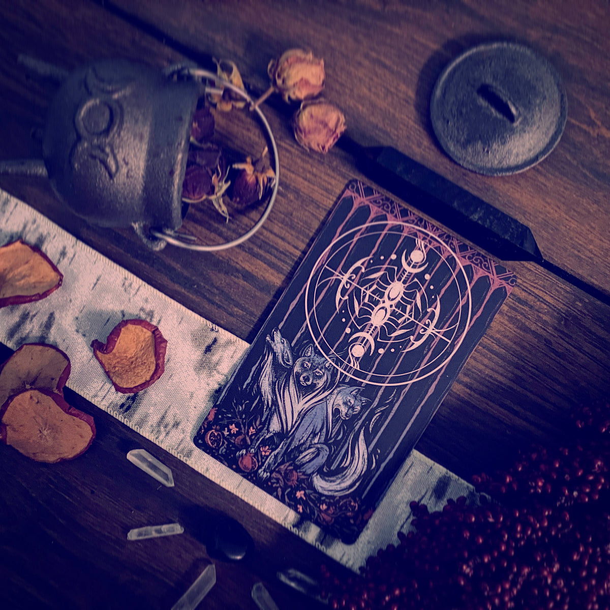 The Nameless One Tarot & Oracle Deck – Witchy Spiritual Divination Deck & Guidebook