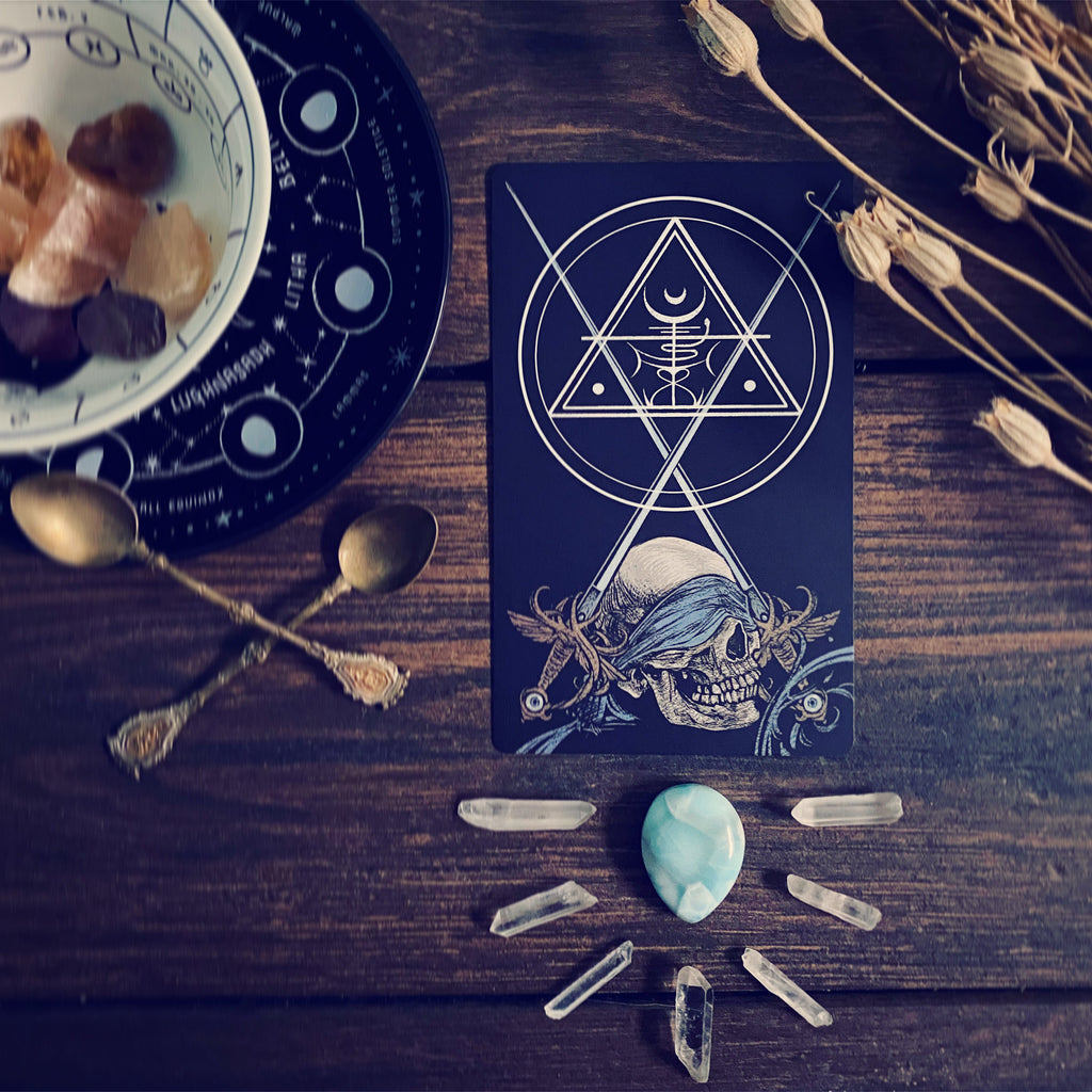 The Nameless One Tarot & Oracle Deck – Witchy Spiritual Divination Deck & Guidebook