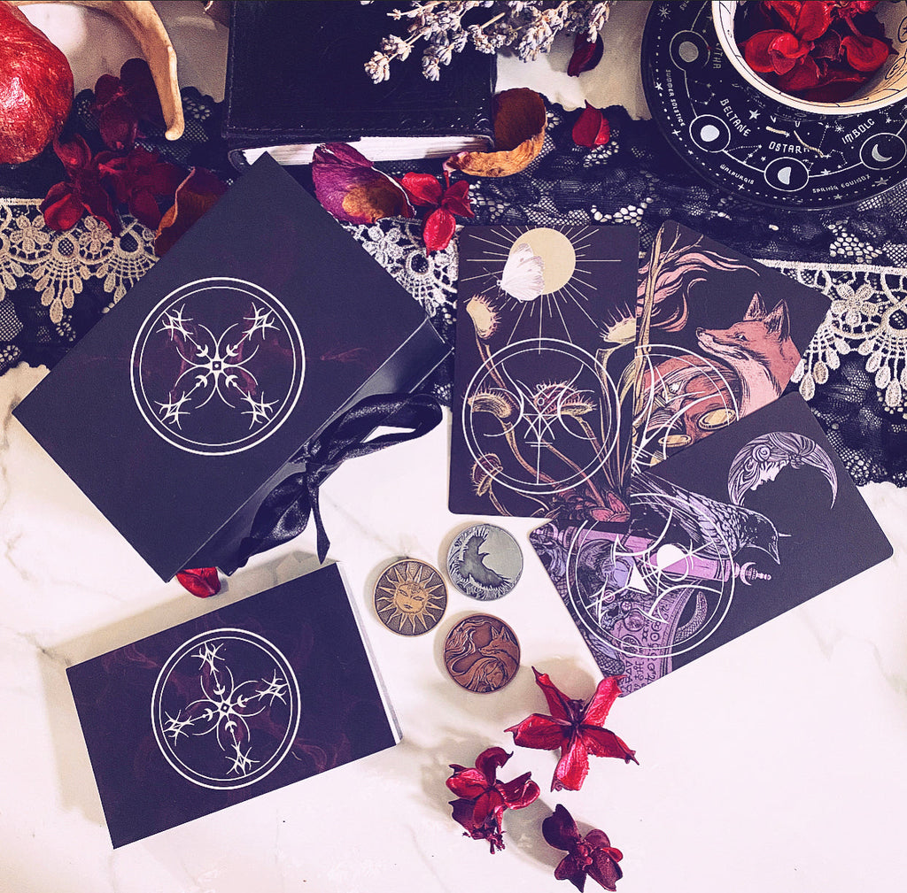 The Nameless One Tarot & Oracle Deck – Witchy Spiritual Divination Deck & Guidebook