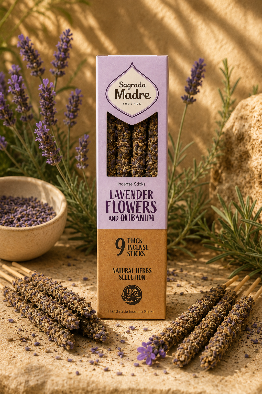 Herb & Resin Incense Collection – Natural Botanical Incense Set for Ritual