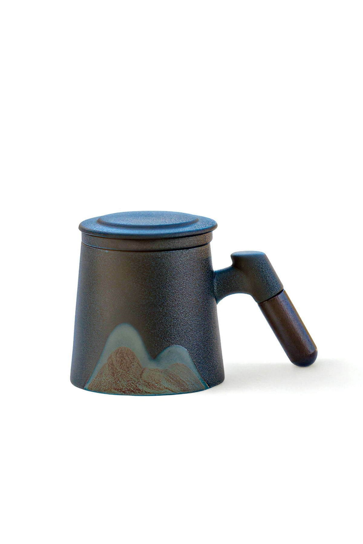 Mountain Peak Loose Leaf Steeping Mug